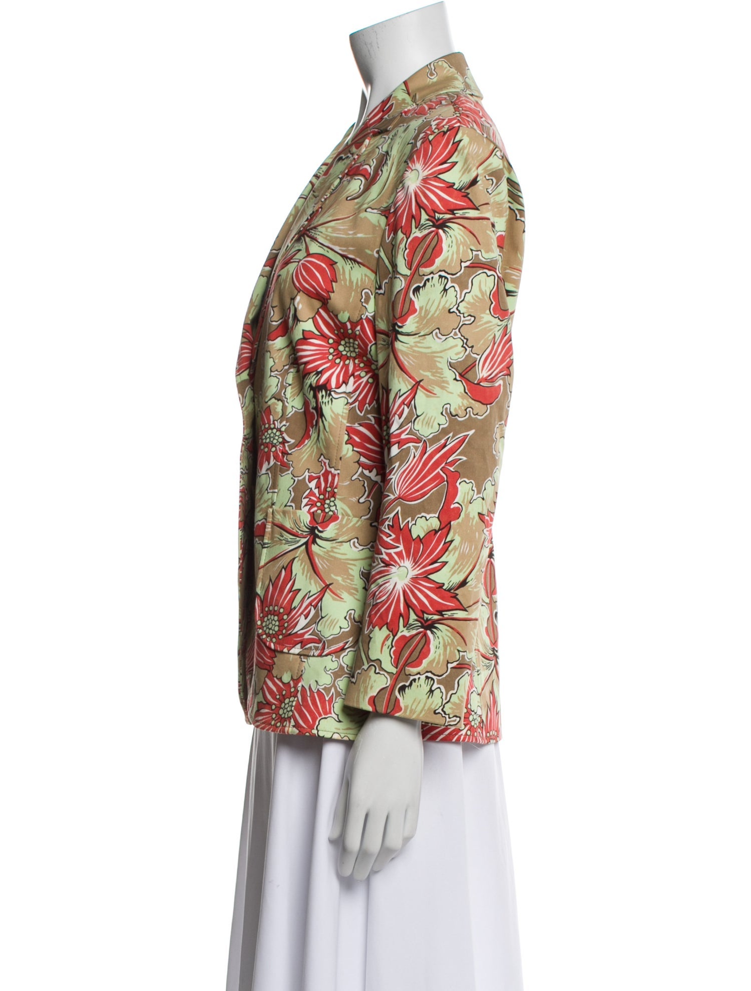 Escada Sport Floral Print Blazer