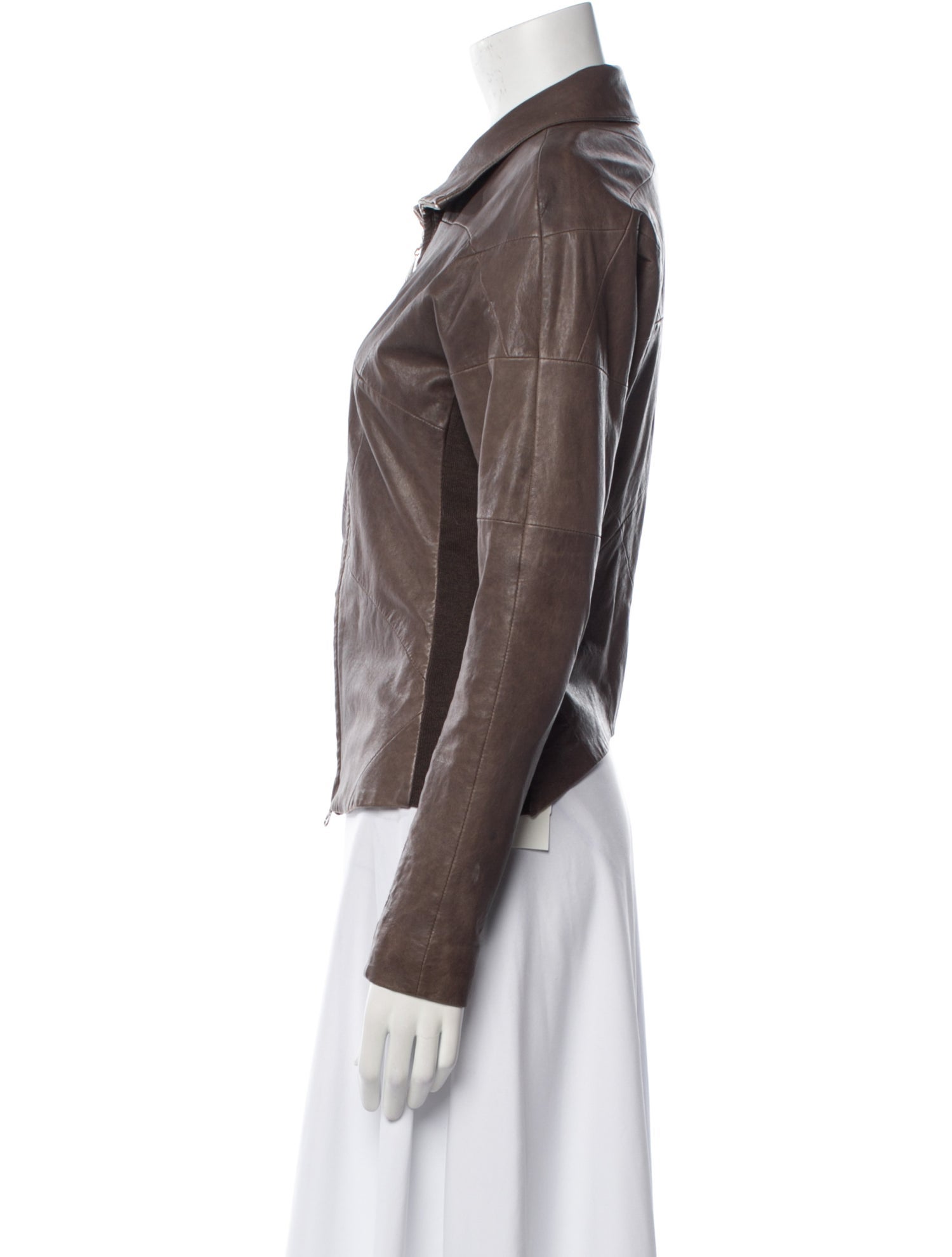 Escada Sport Leather Biker Jacket