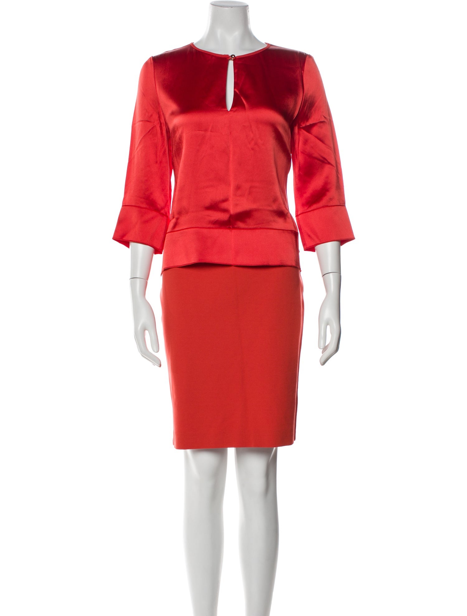 Escada Sport V-Neck Knee-Length Dress