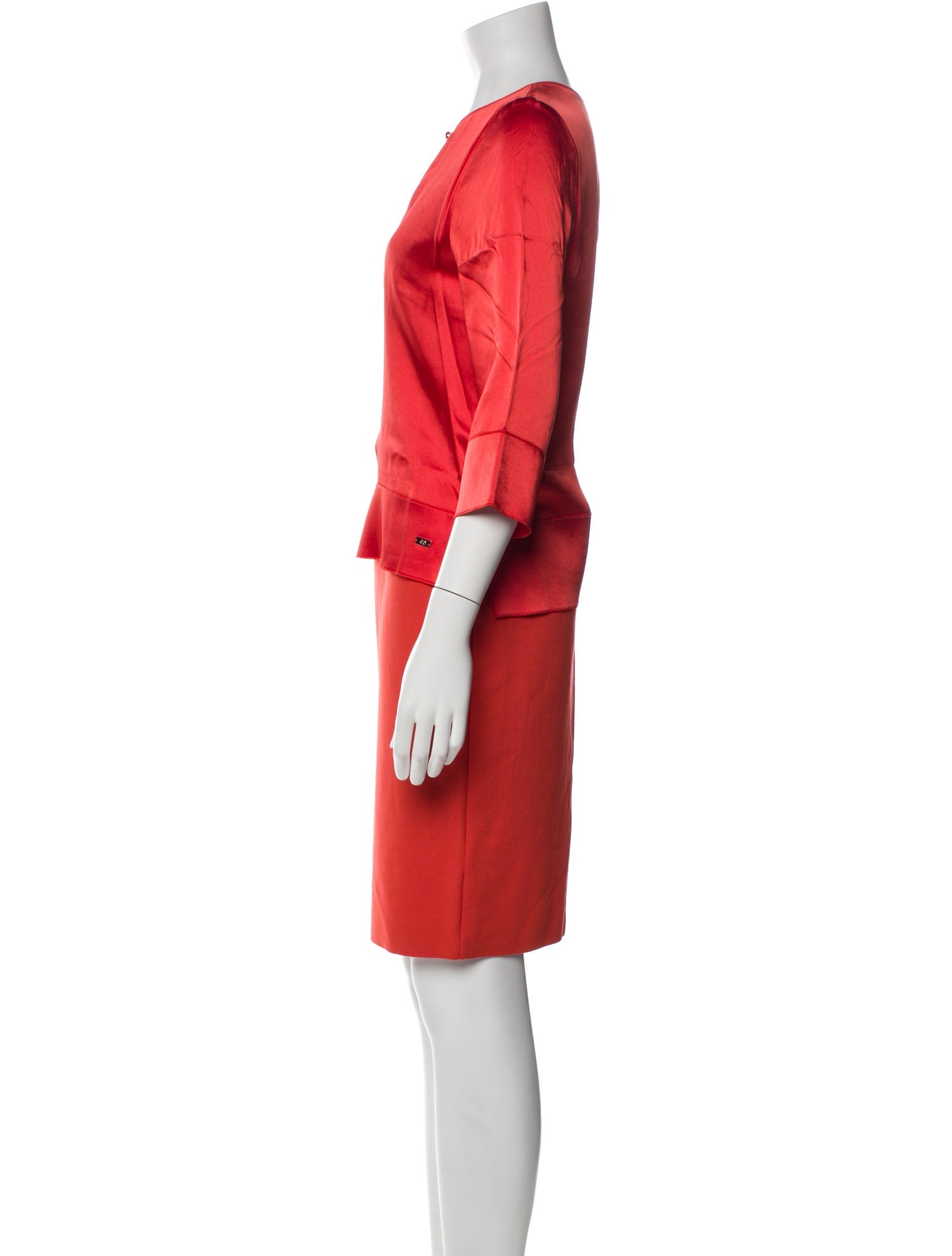 Escada Sport V-Neck Knee-Length Dress
