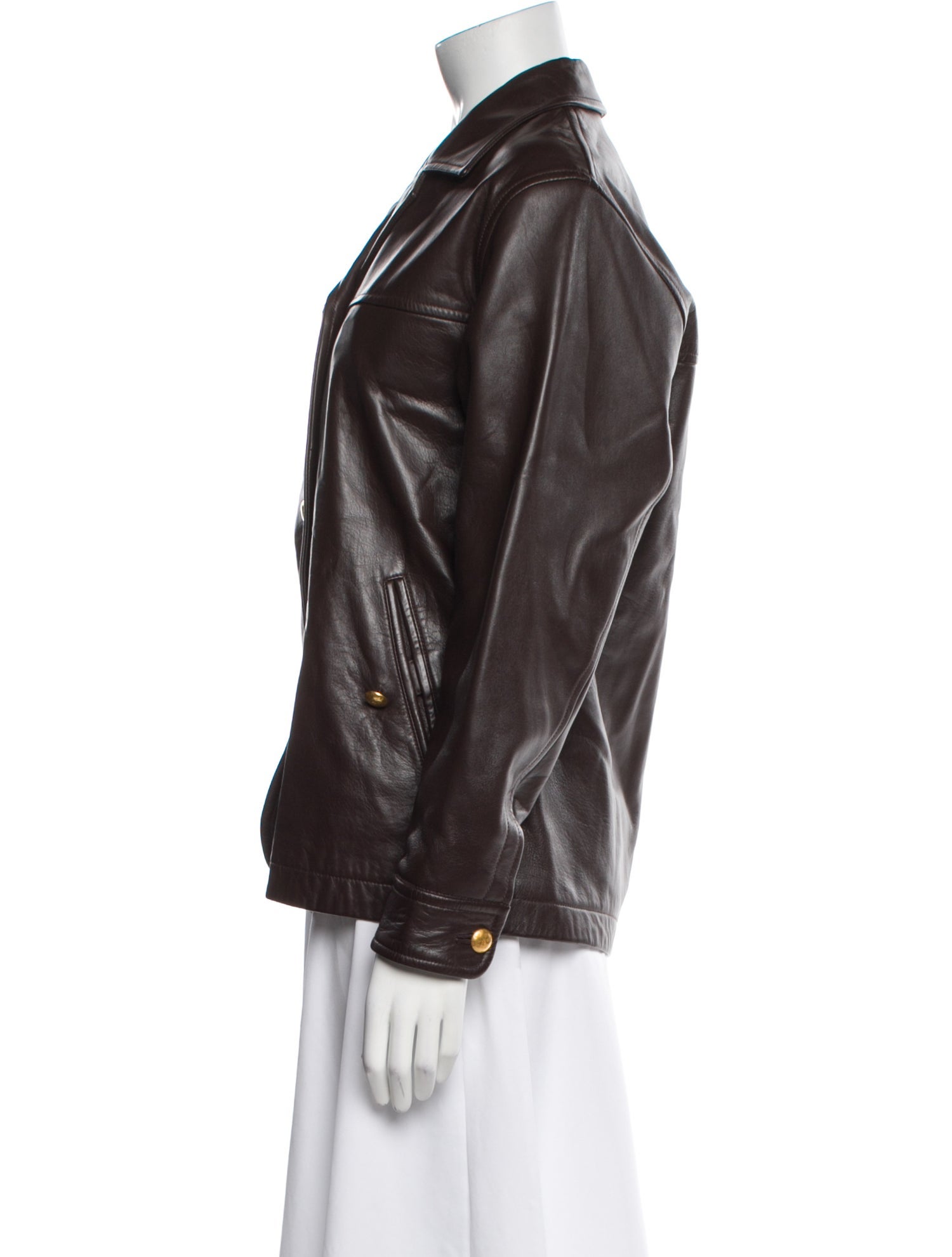 Escada Sport Leather Biker Jacket