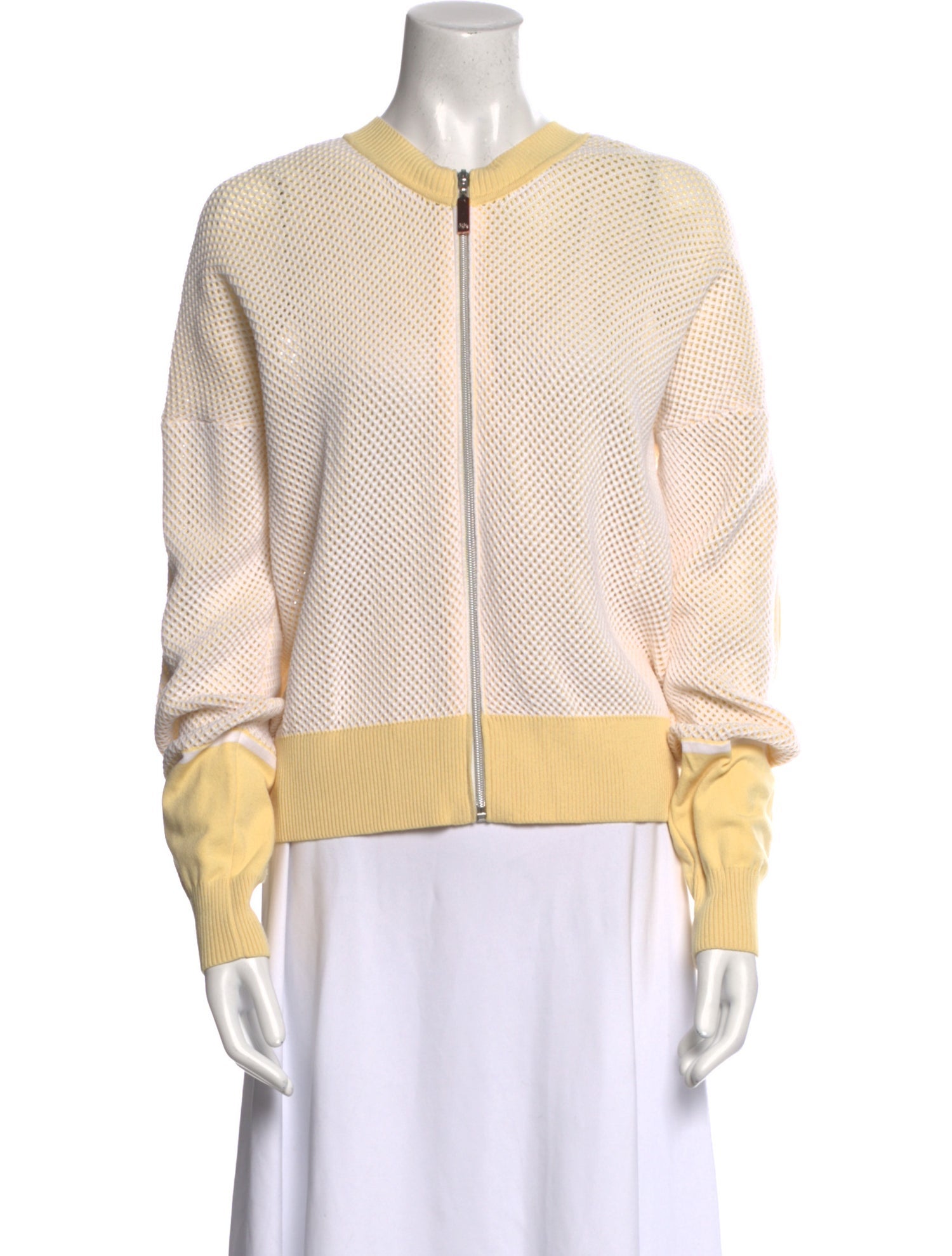 Escada Sport Striped Crew Neck Sweater