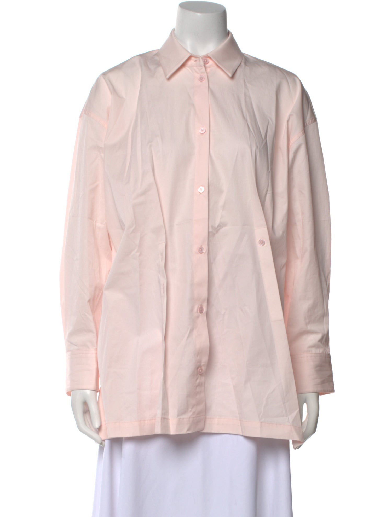 Eaves Long Sleeve Button-Up Top
