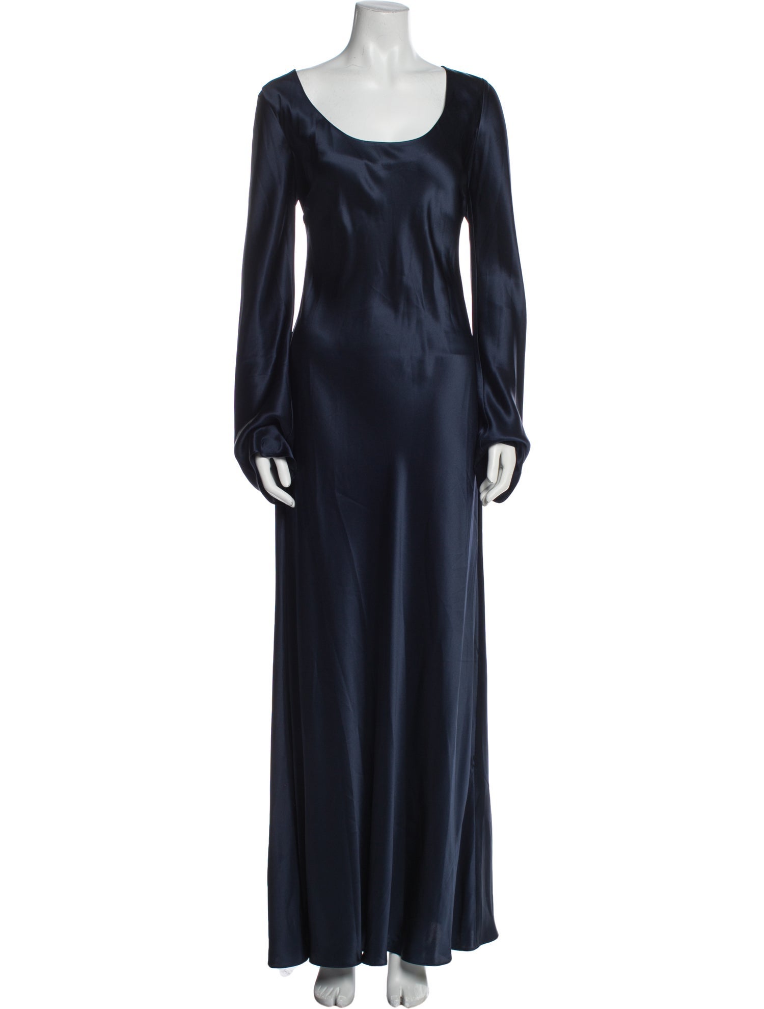 Eaves Silk Long Dress