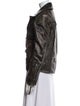 Eaves Leather Biker Jacket
