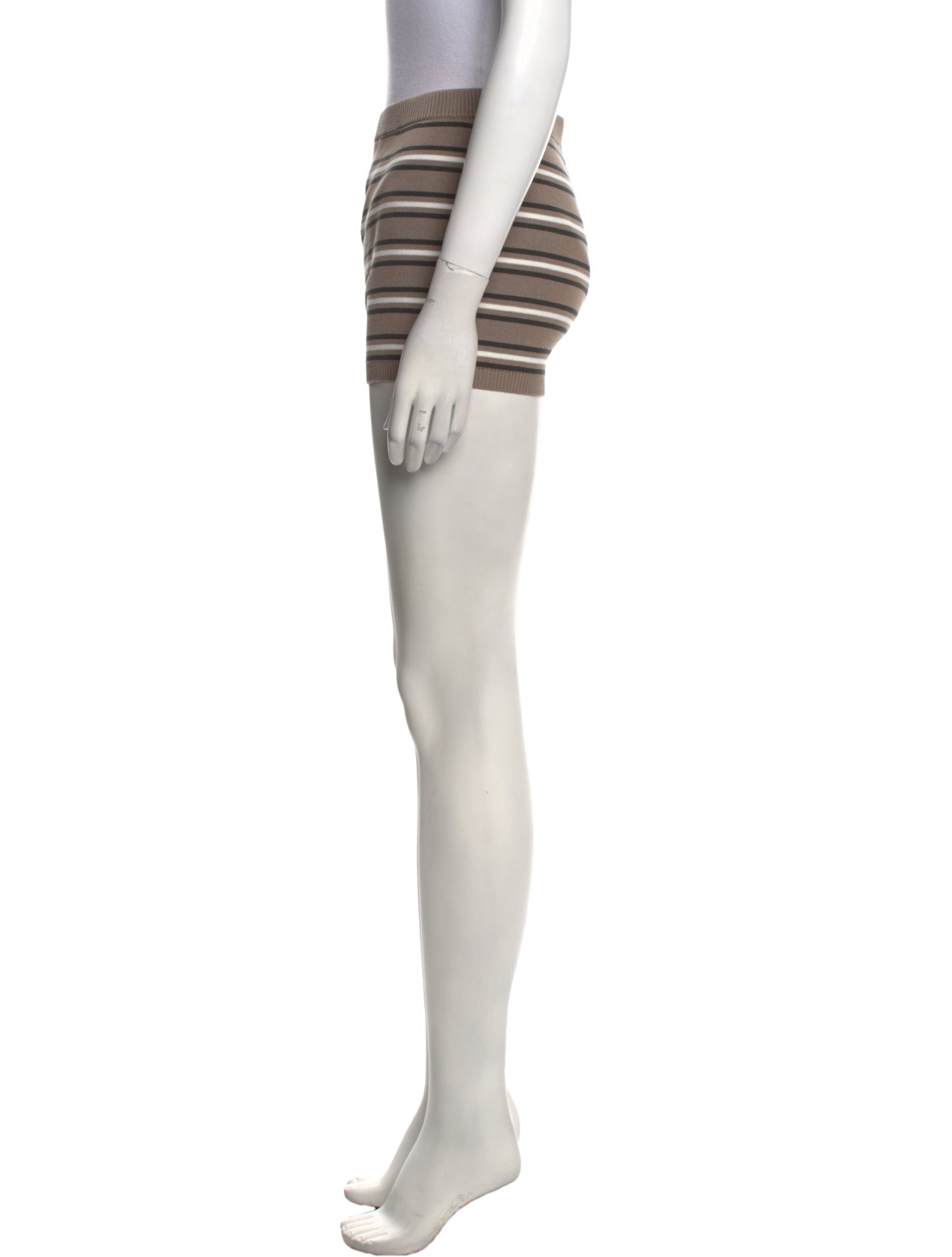 Eaves Striped Mini Shorts