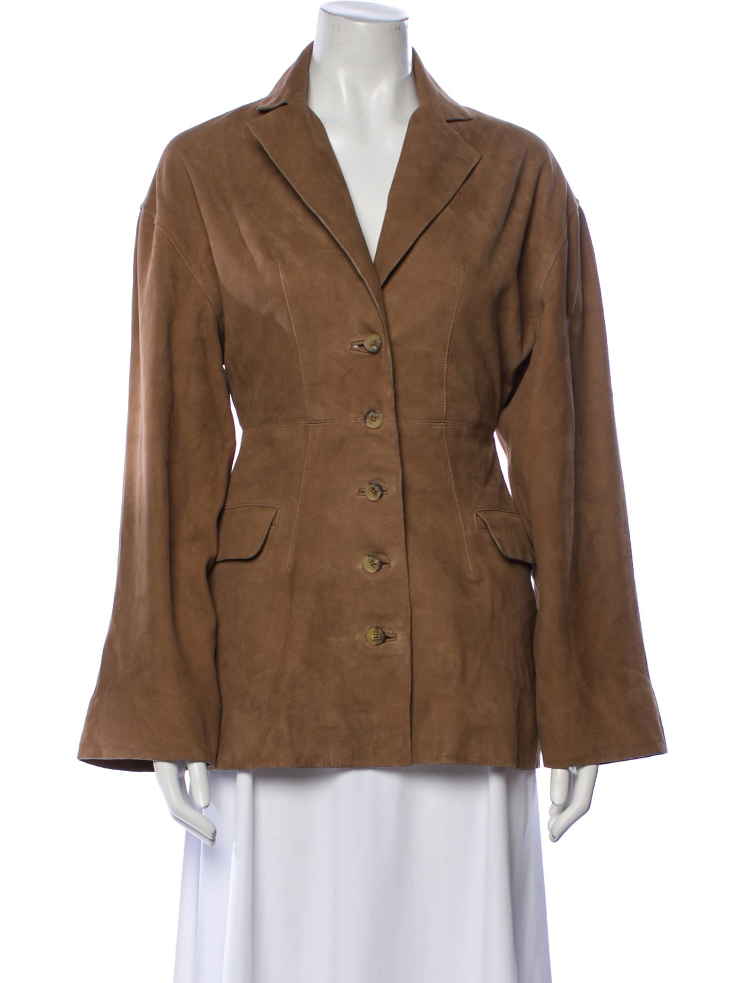 Eaves Leather Blazer