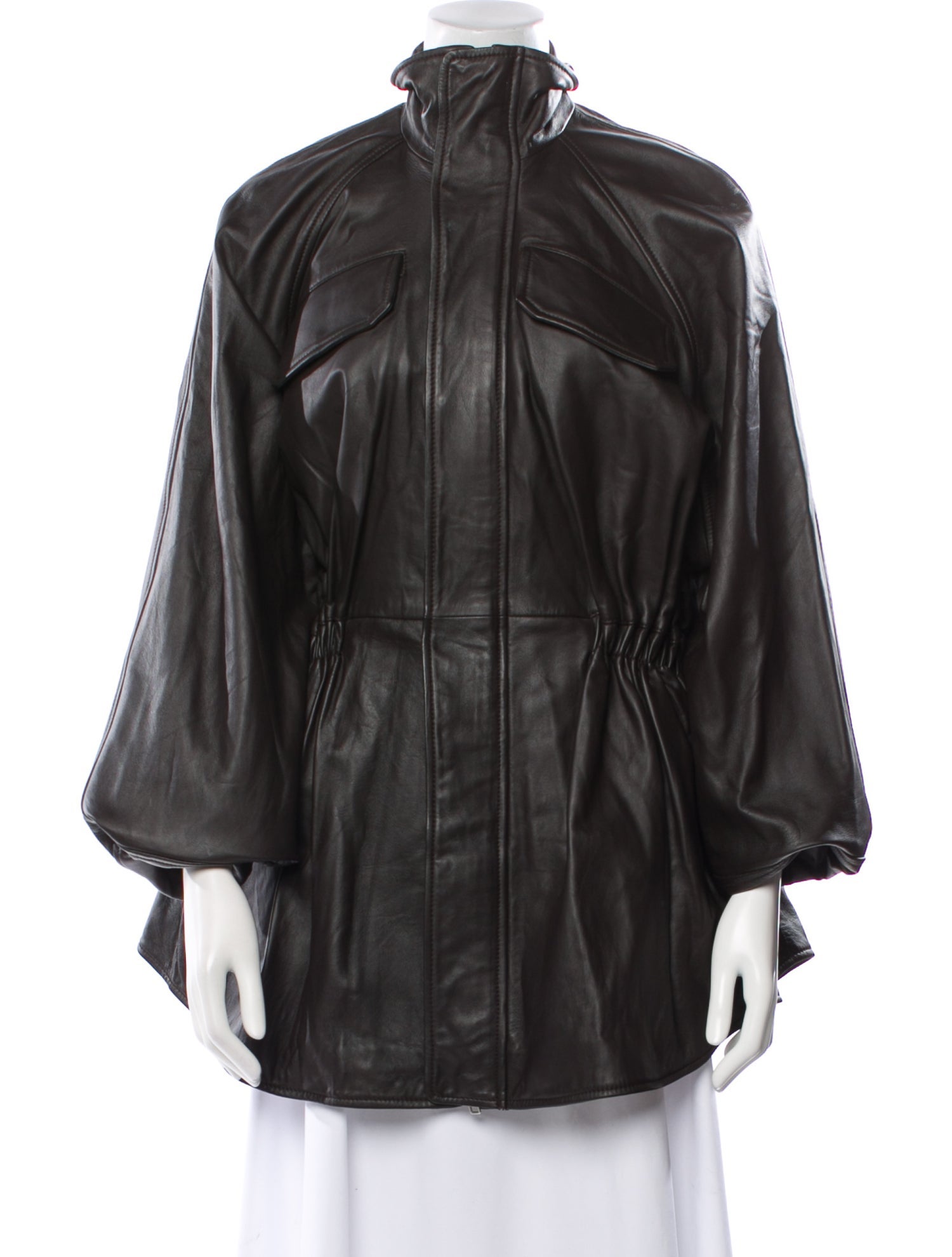Eaves Lamb Leather Jacket