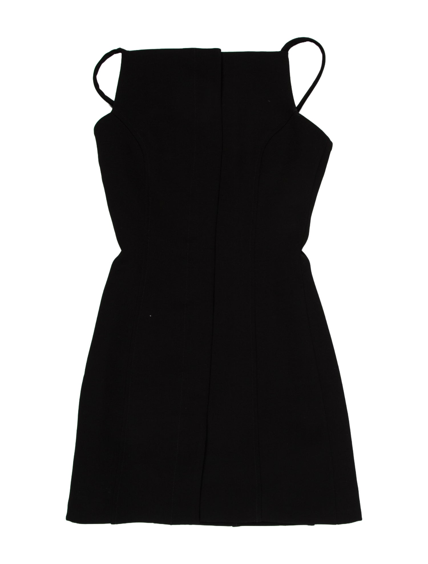 Eaves Square Neckline Mini Dress