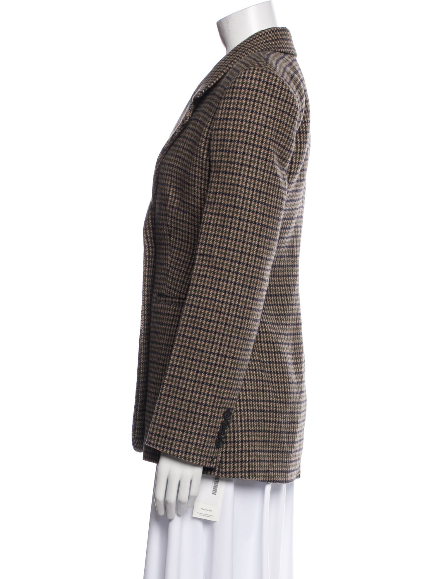 Eaves Houndstooth Print Blazer w/ Tags