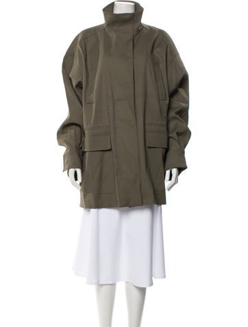 Pre-owned Eaves Nylon Parka W/ Tags In Green