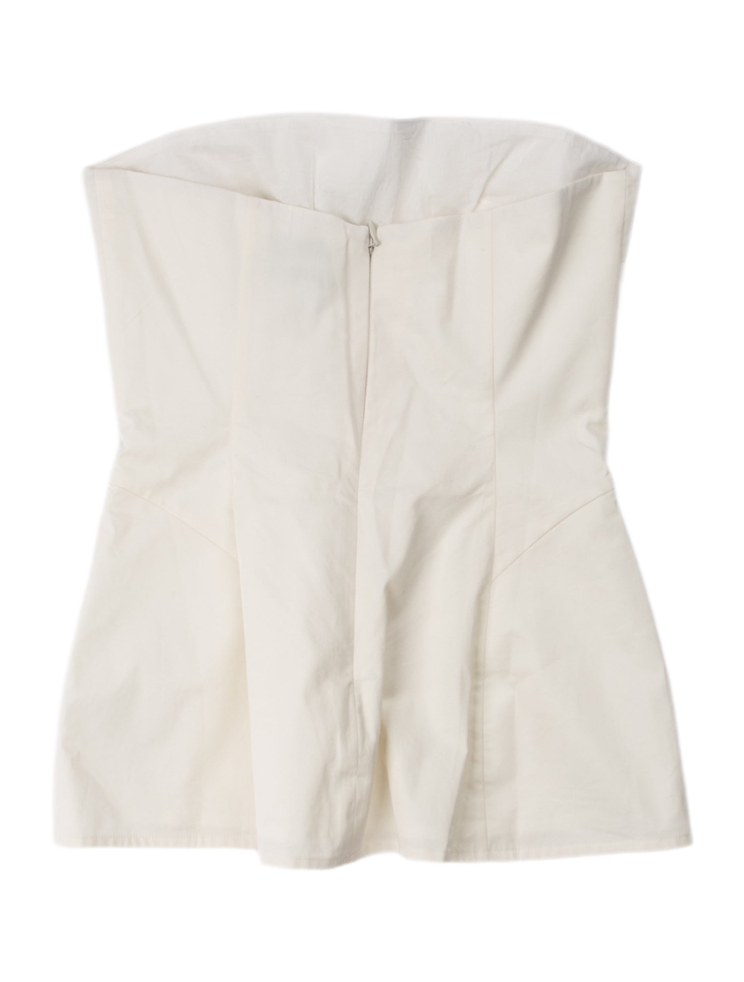 Eaves Strapless Crop Top