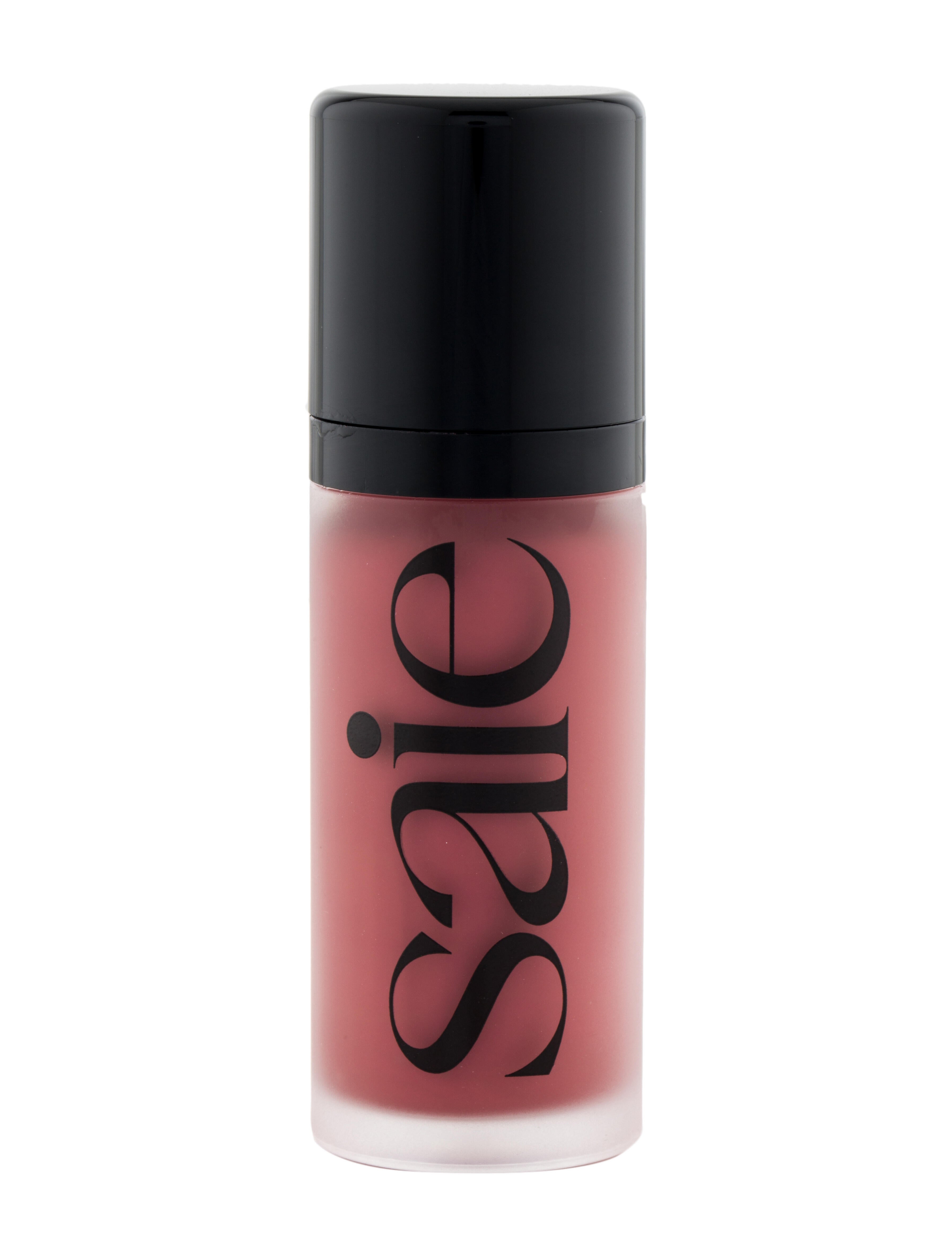 Saie Dew Blush Liquid Cheek Flush in Dreamy Red Face, Makeup
