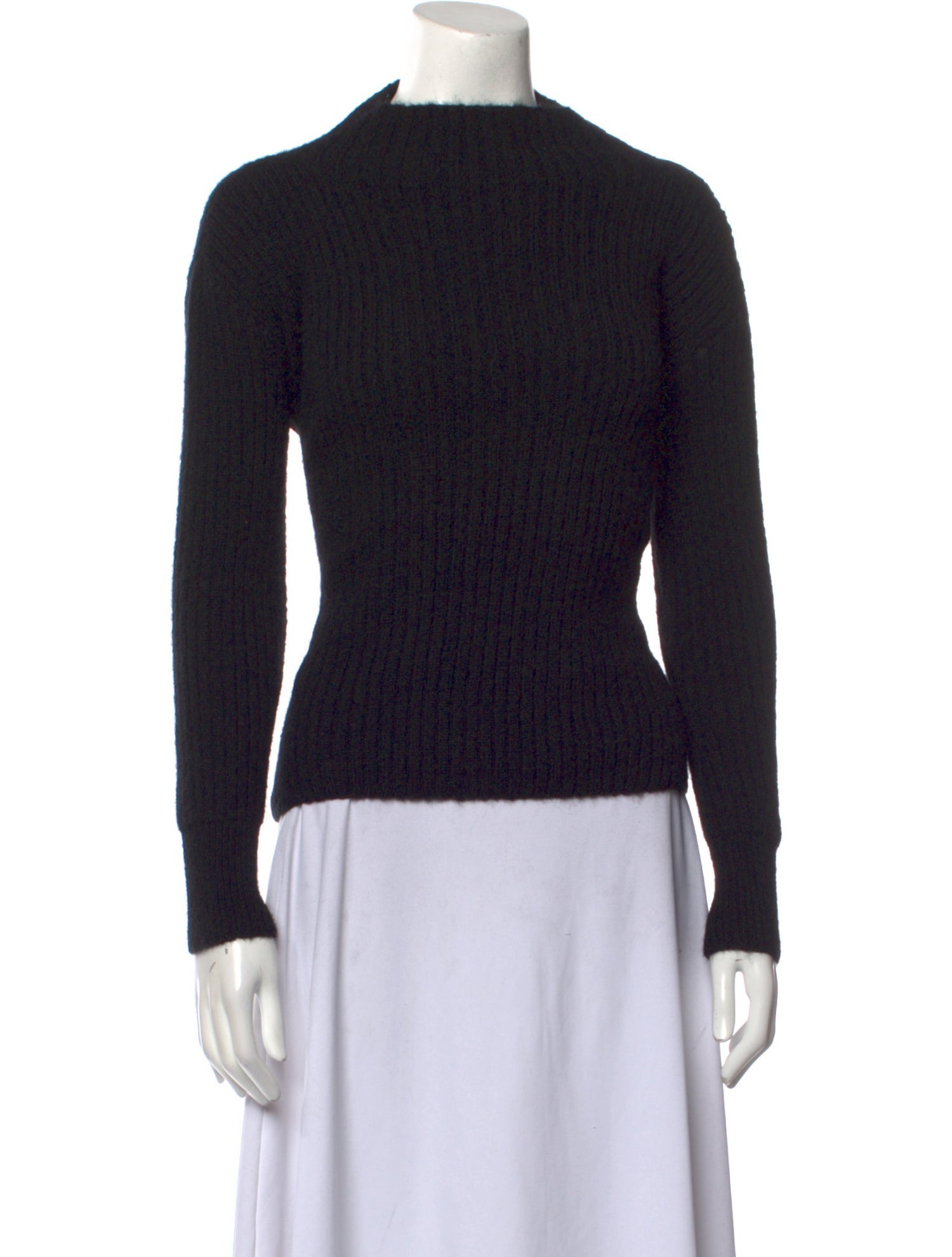 Escvdo Mock Neck Sweater