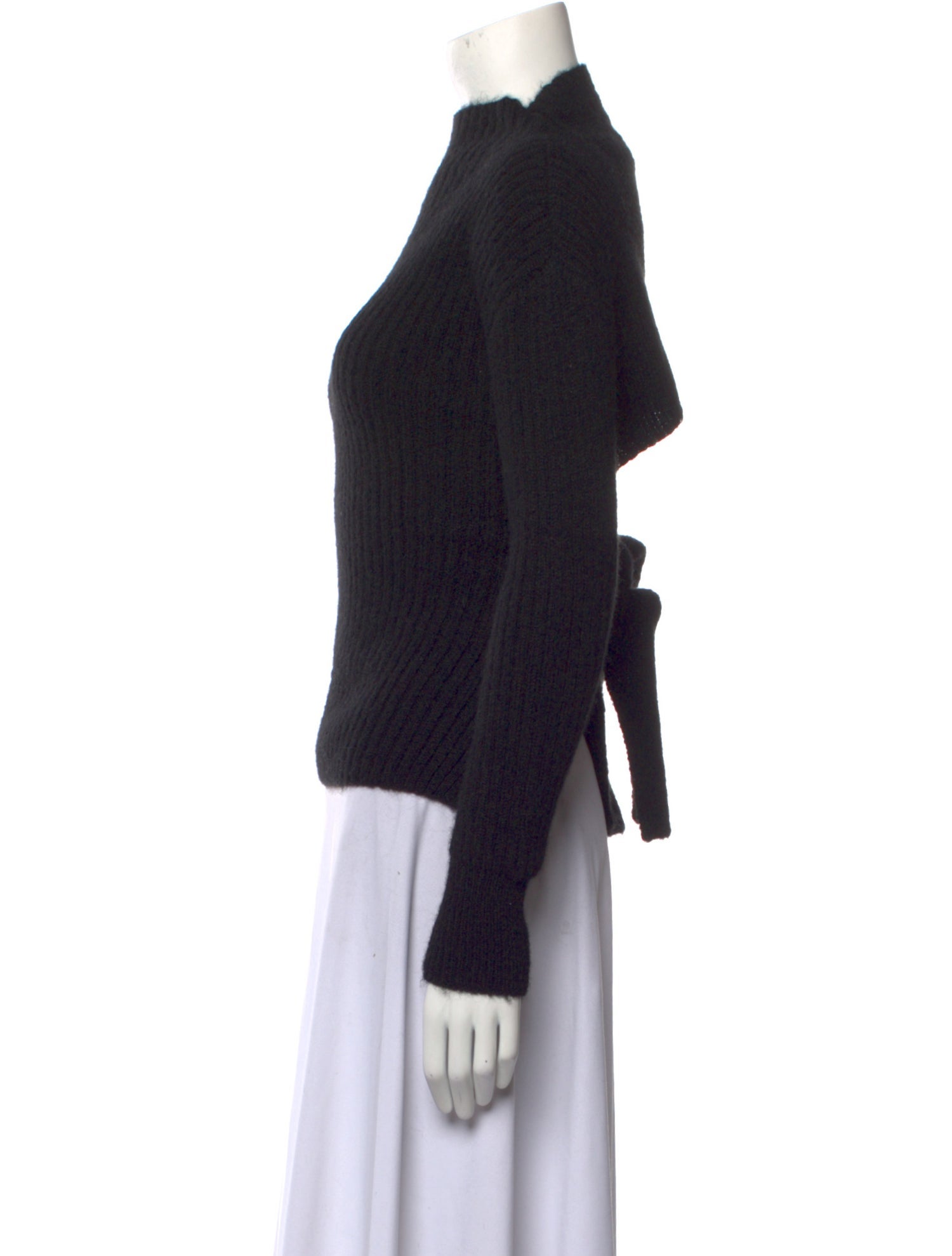 Escvdo Mock Neck Sweater