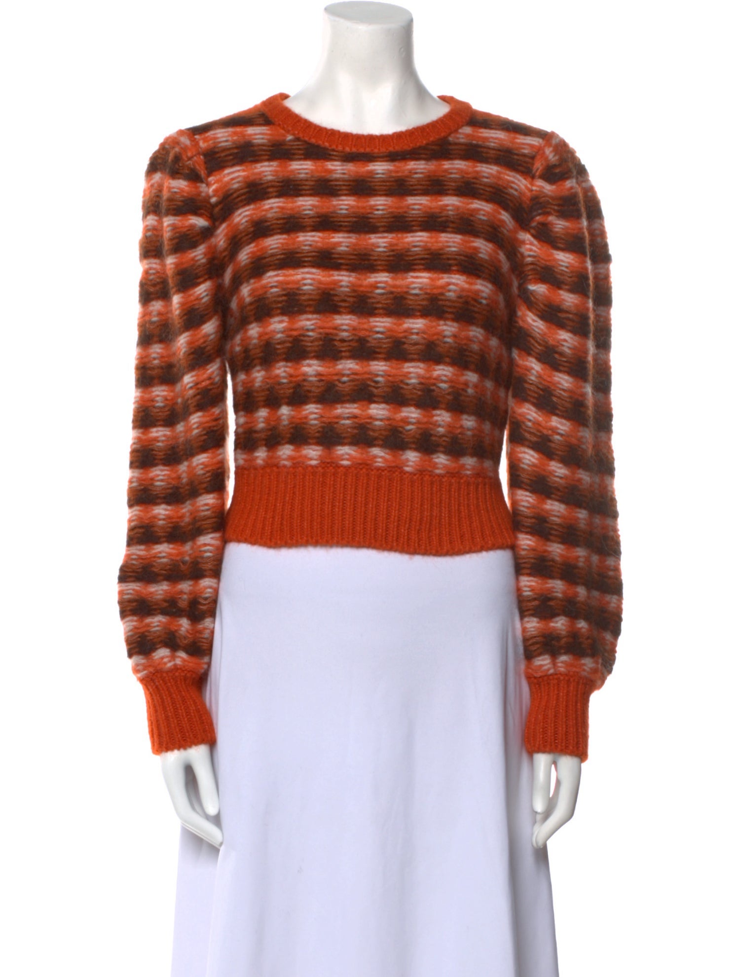 Escvdo Baby Alpaca Striped Sweater