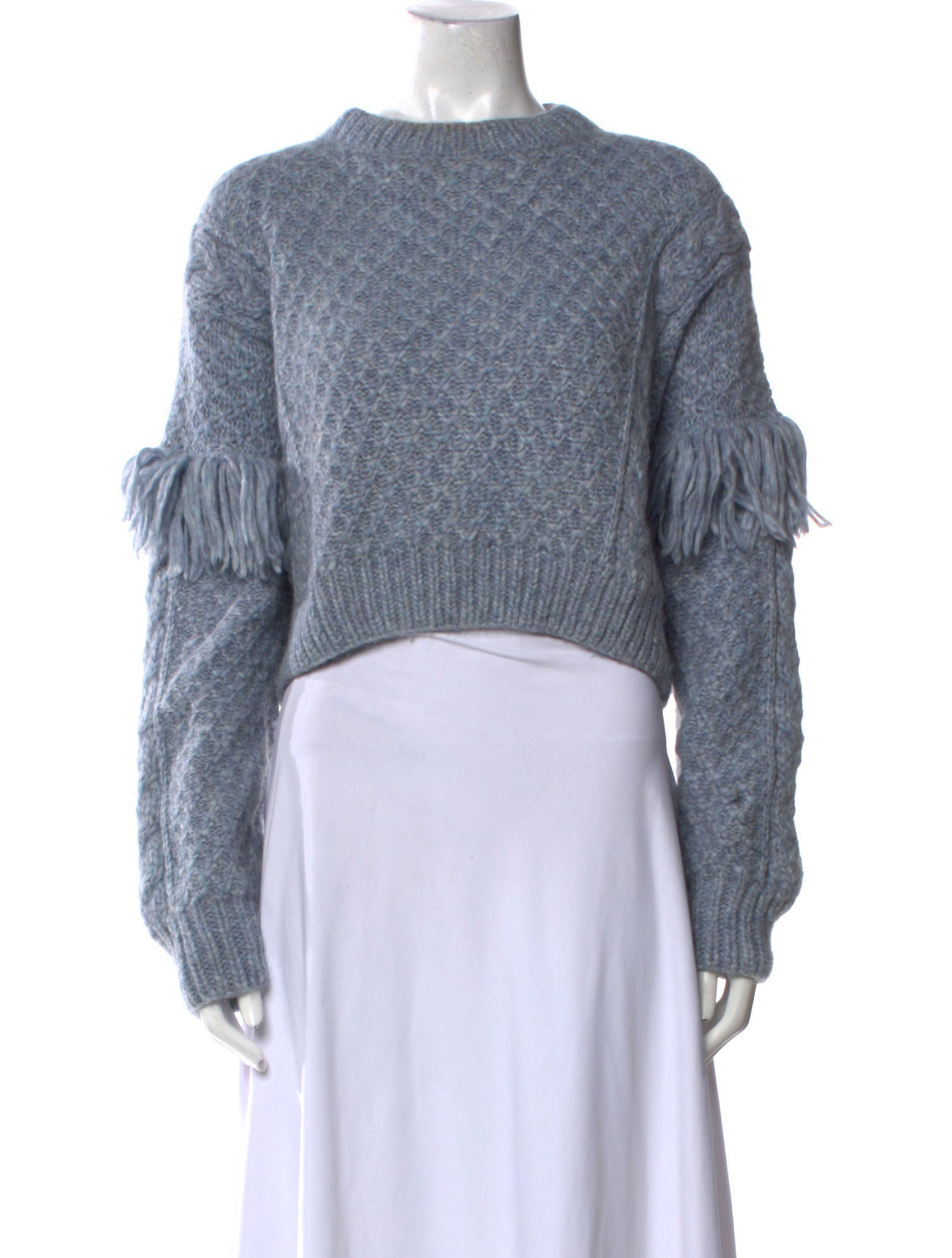 Escvdo Baby Alpaca Crew Neck Sweater