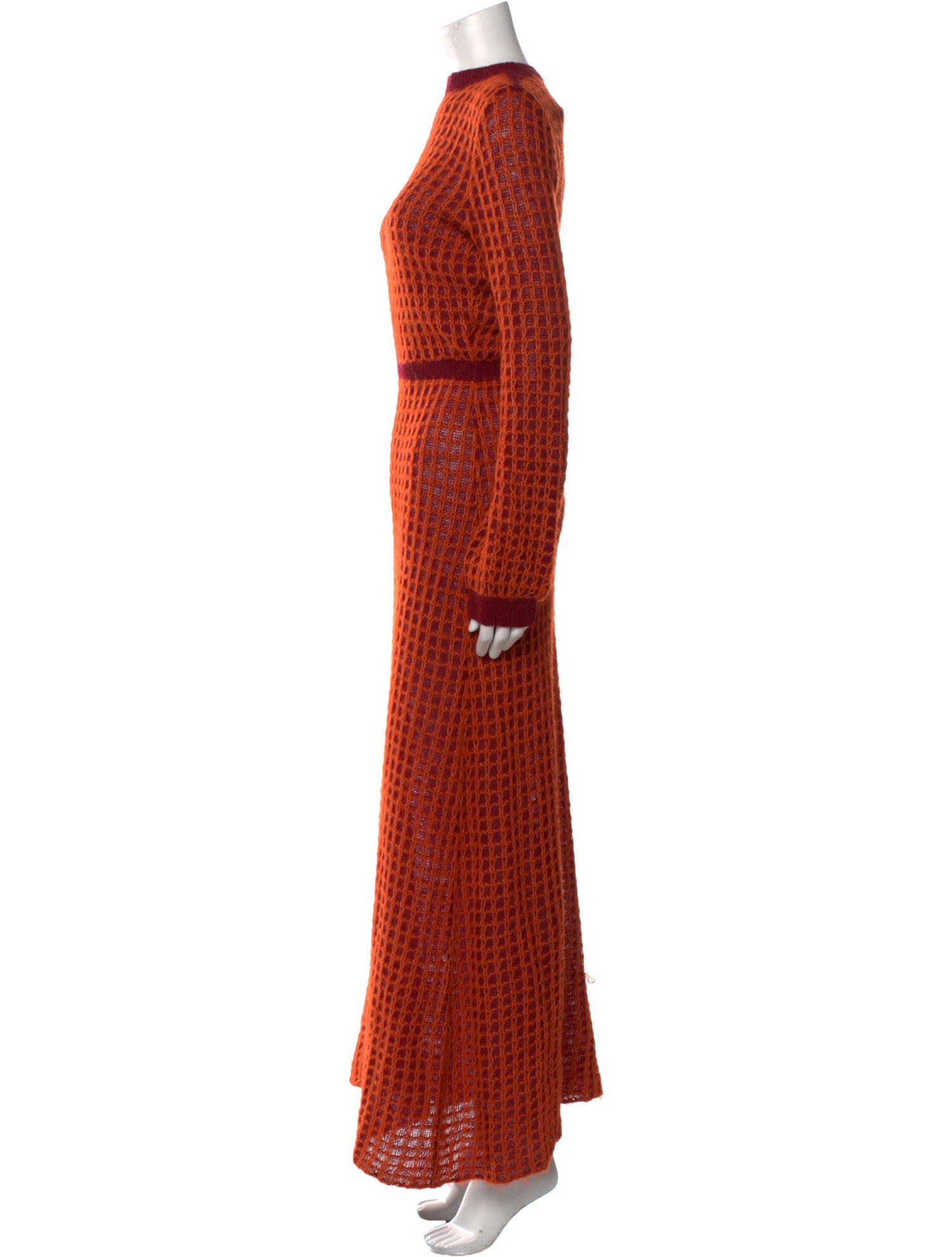 Escvdo Printed Long Dress