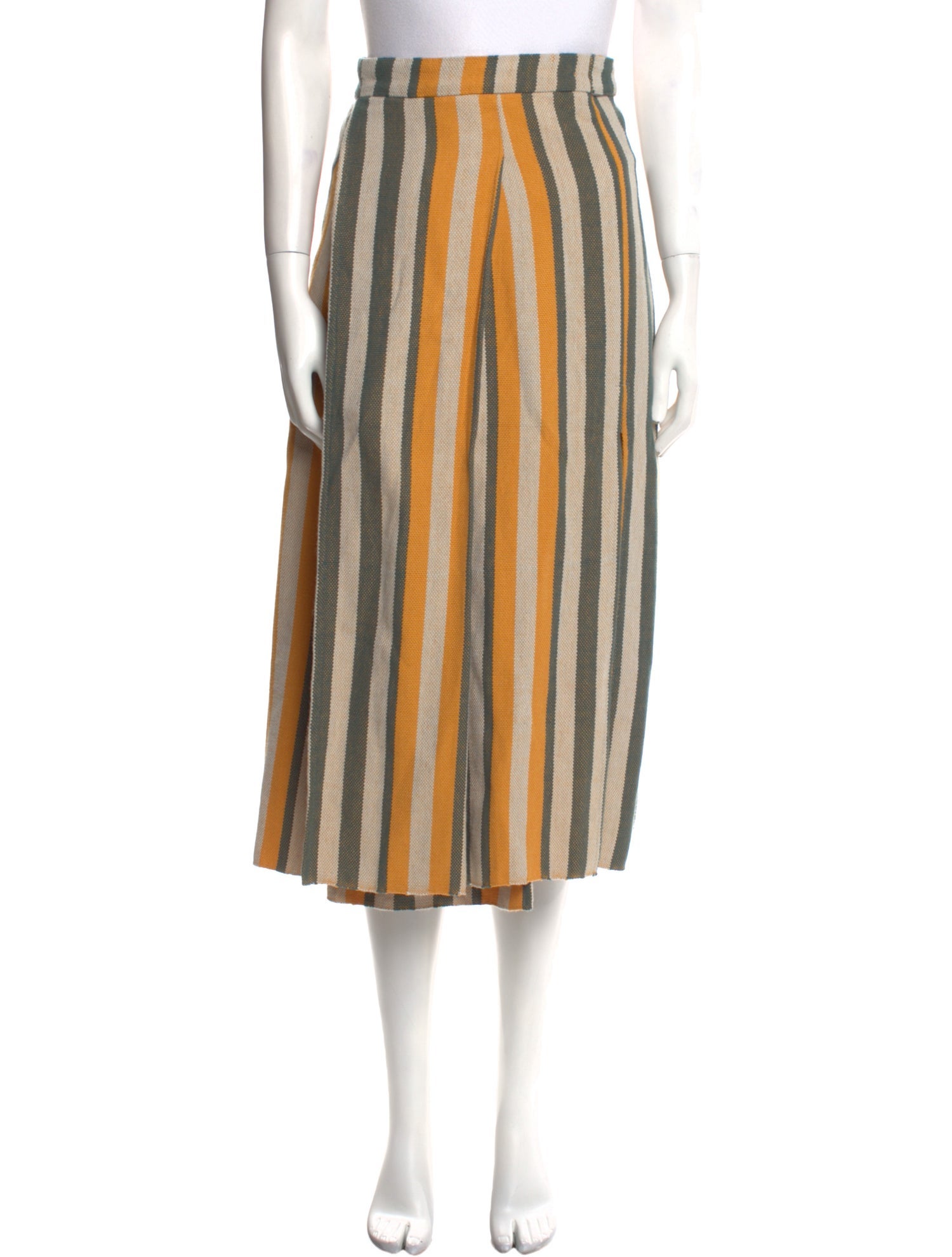 Escvdo Alpaca Midi Length Skirt