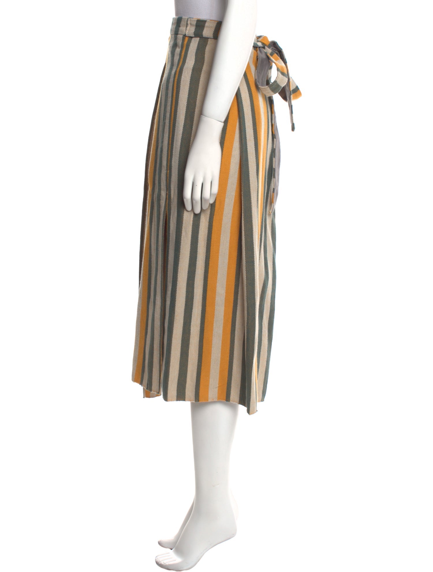 Escvdo Alpaca Midi Length Skirt