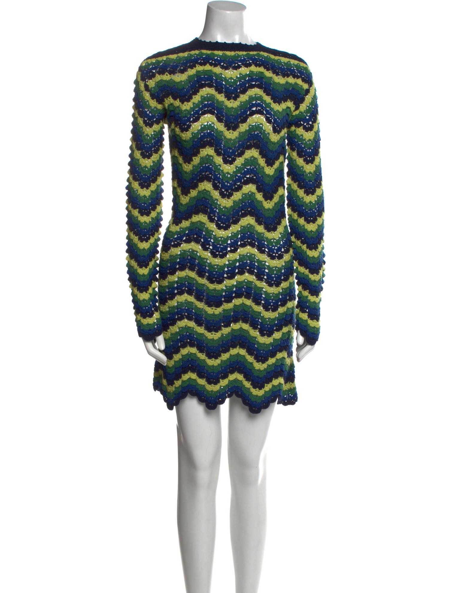 Escvdo Striped Mini Dress