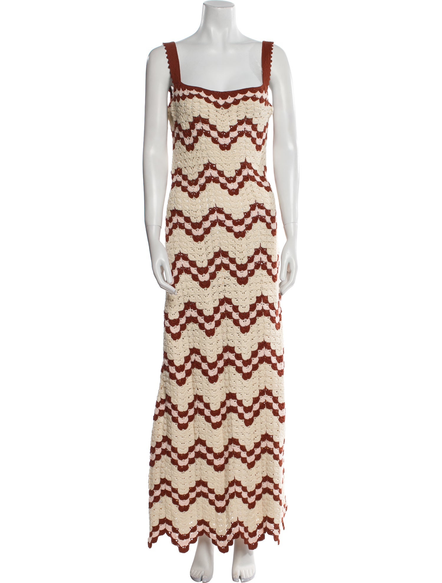 Escvdo Printed Long Dress