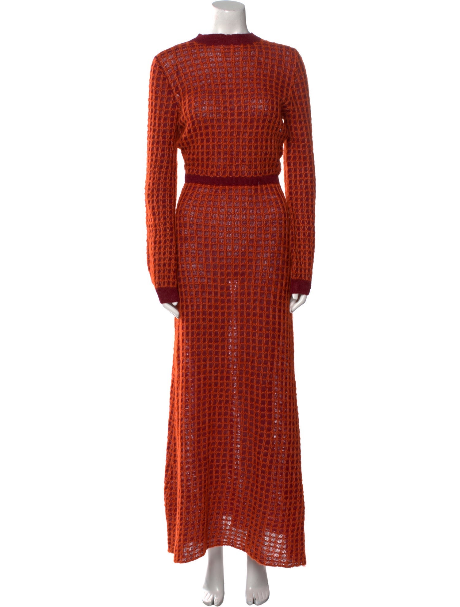 Escvdo Printed Long Dress