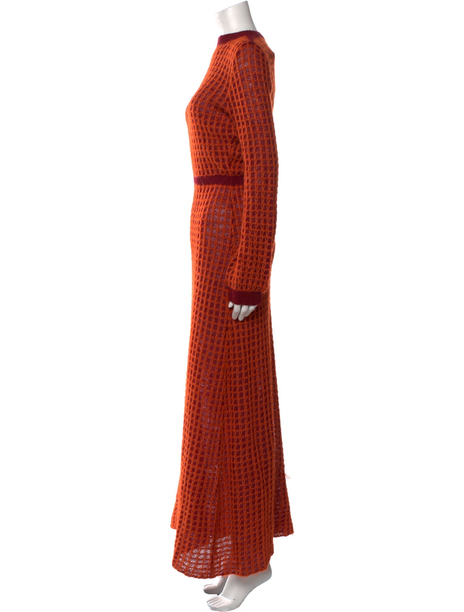 Escvdo Printed Long Dress