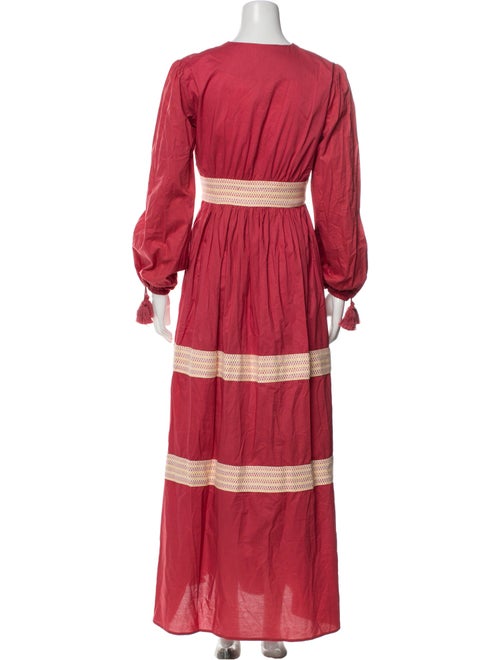 Escvdo Printed Long Dress