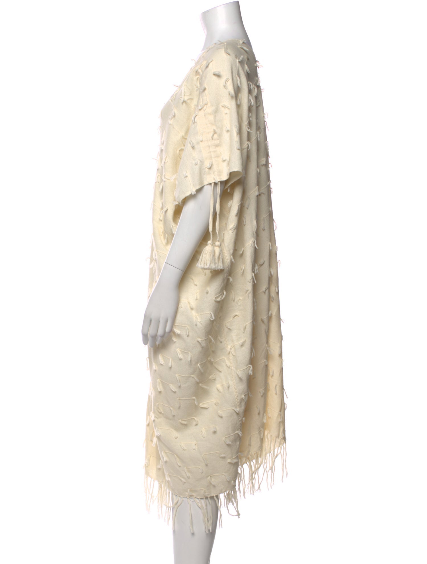 Escvdo Lace Pattern Midi Length Dress