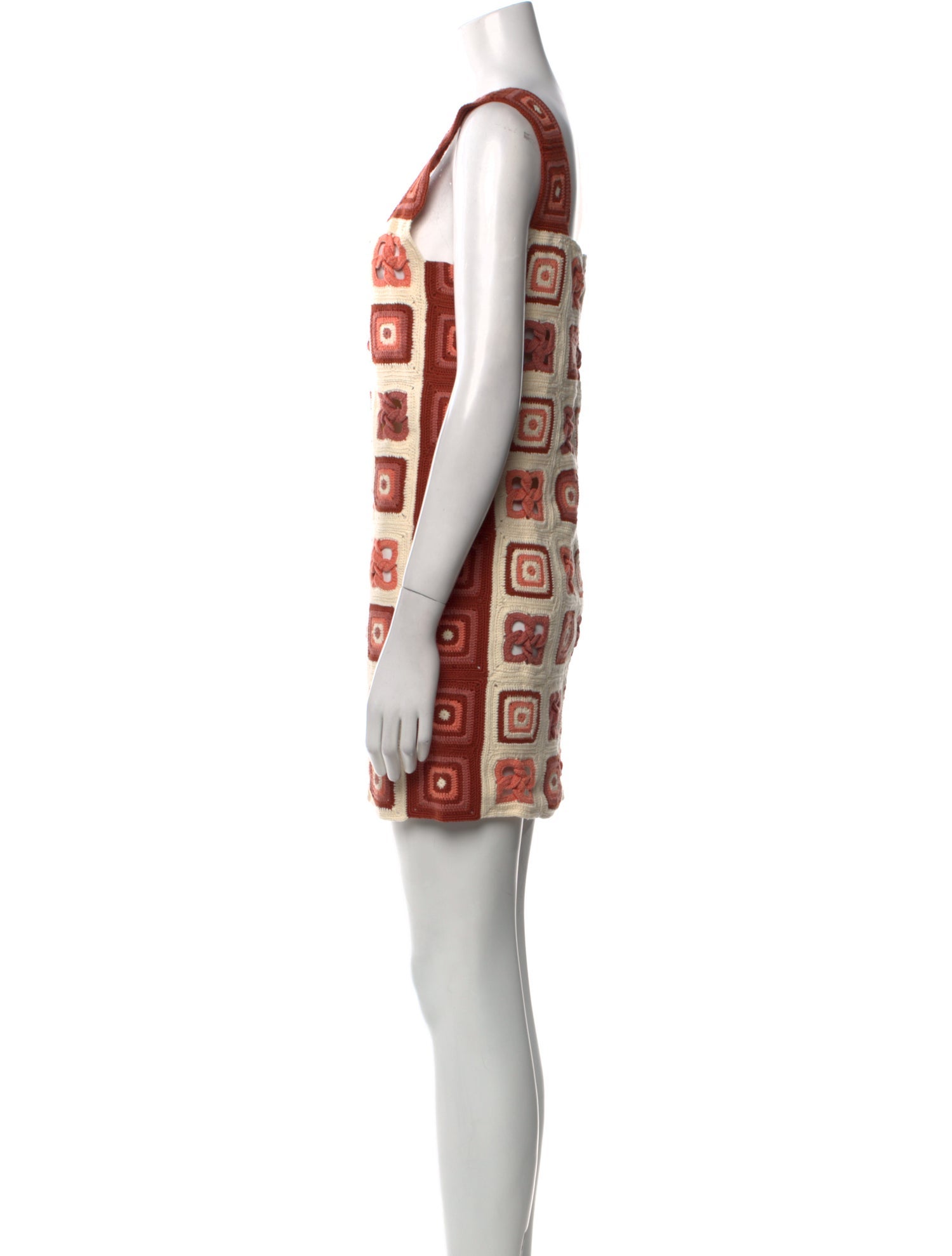 Escvdo Printed Mini Dress w/ Tags