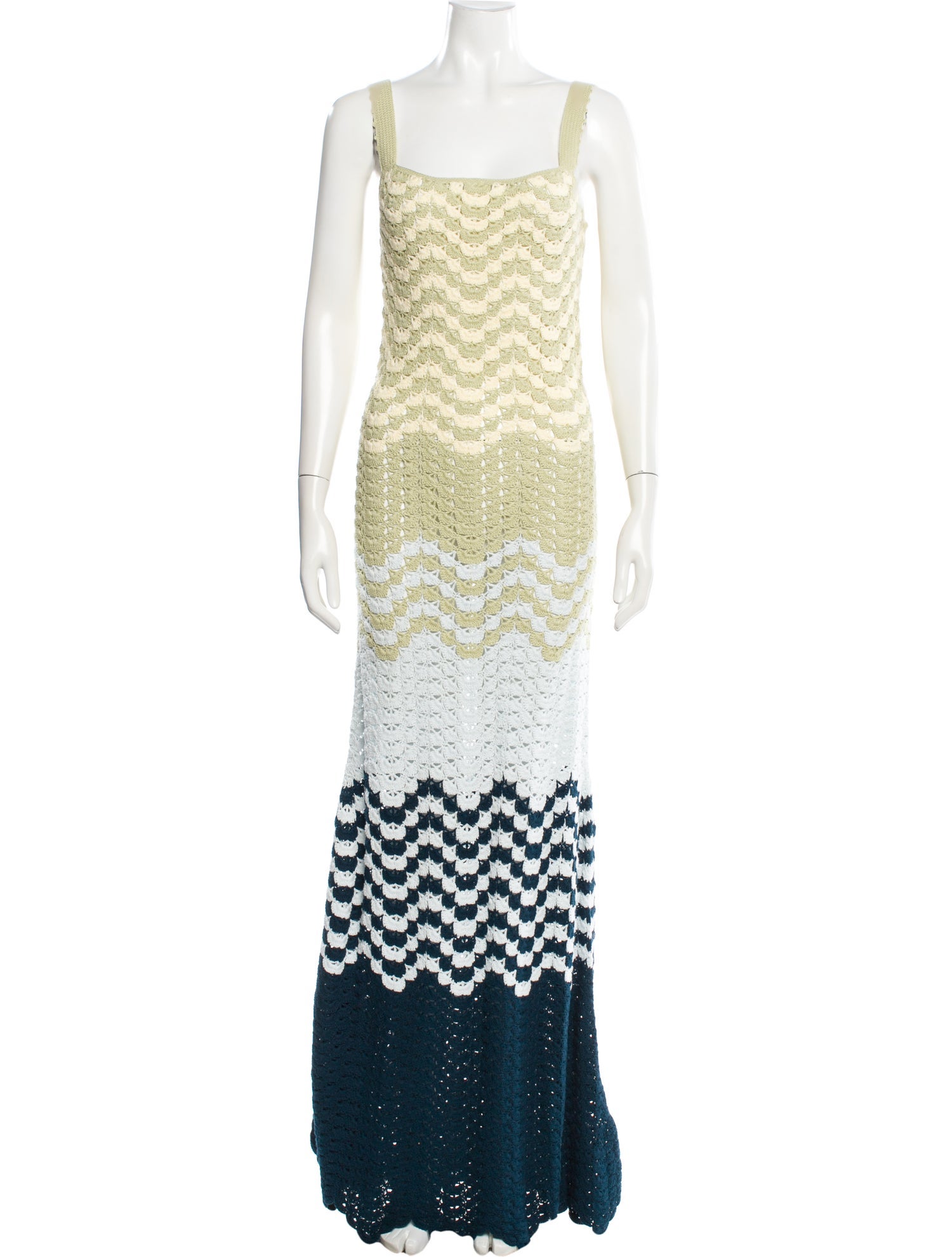 Escvdo Printed Long Dress