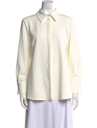 Estelle and Finn Long Sleeve Button-Up Top