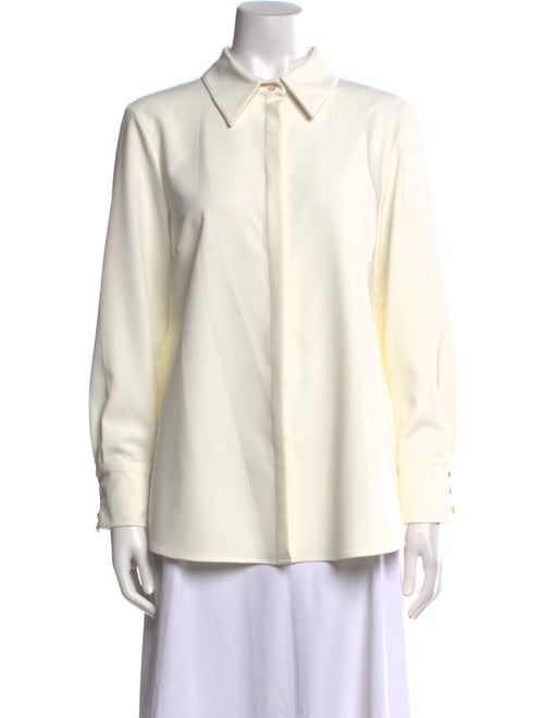 Estelle and Finn Long Sleeve Button-Up Top