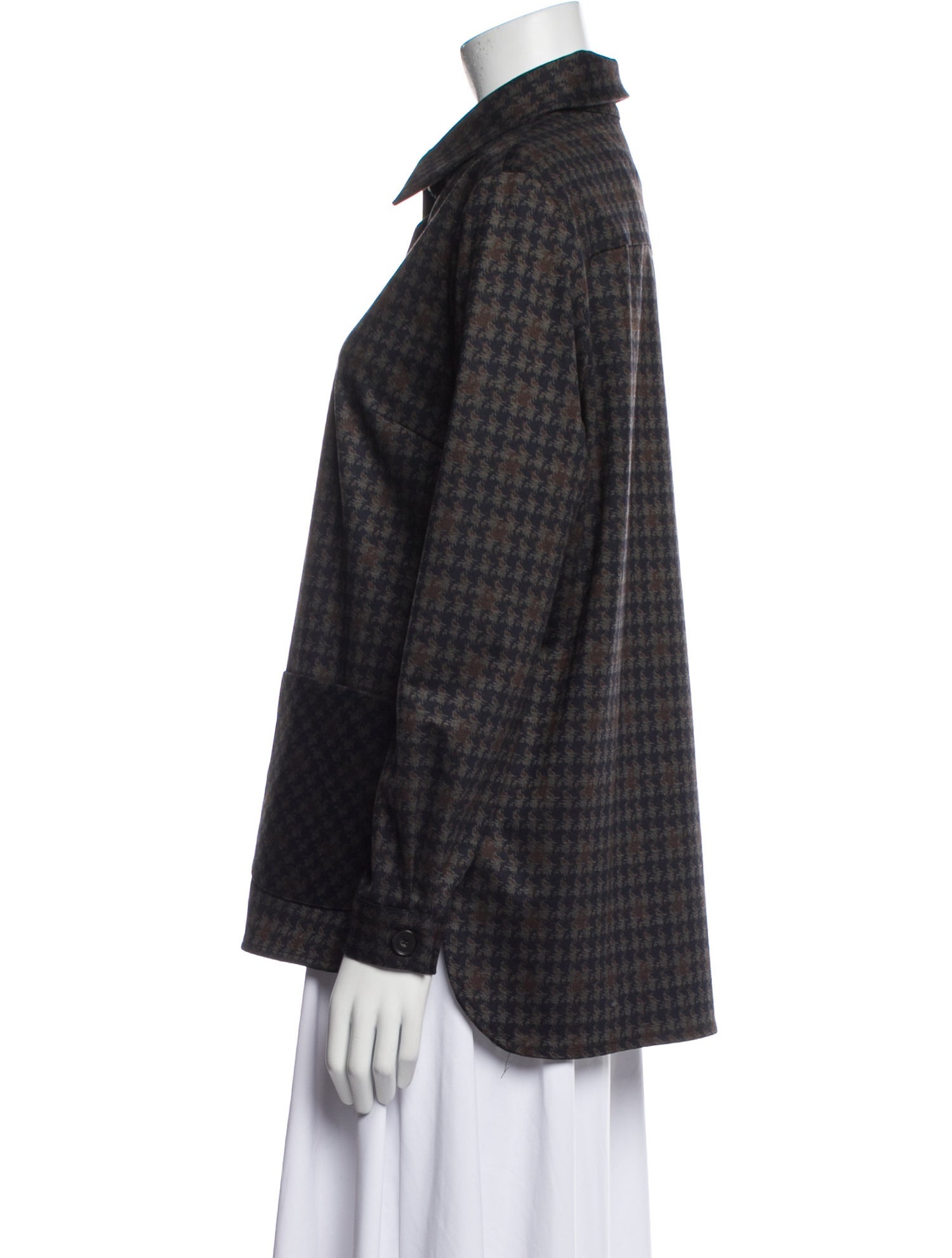 Estelle and Finn Plaid Print Blazer