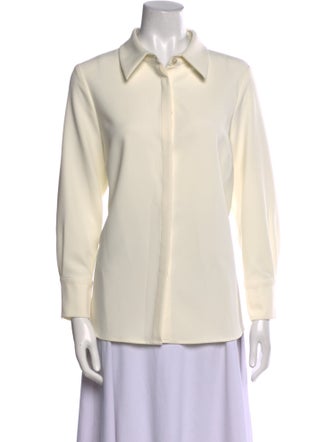 Estelle and Finn Long Sleeve Button-Up Top