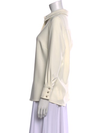 Estelle and Finn Long Sleeve Button-Up Top