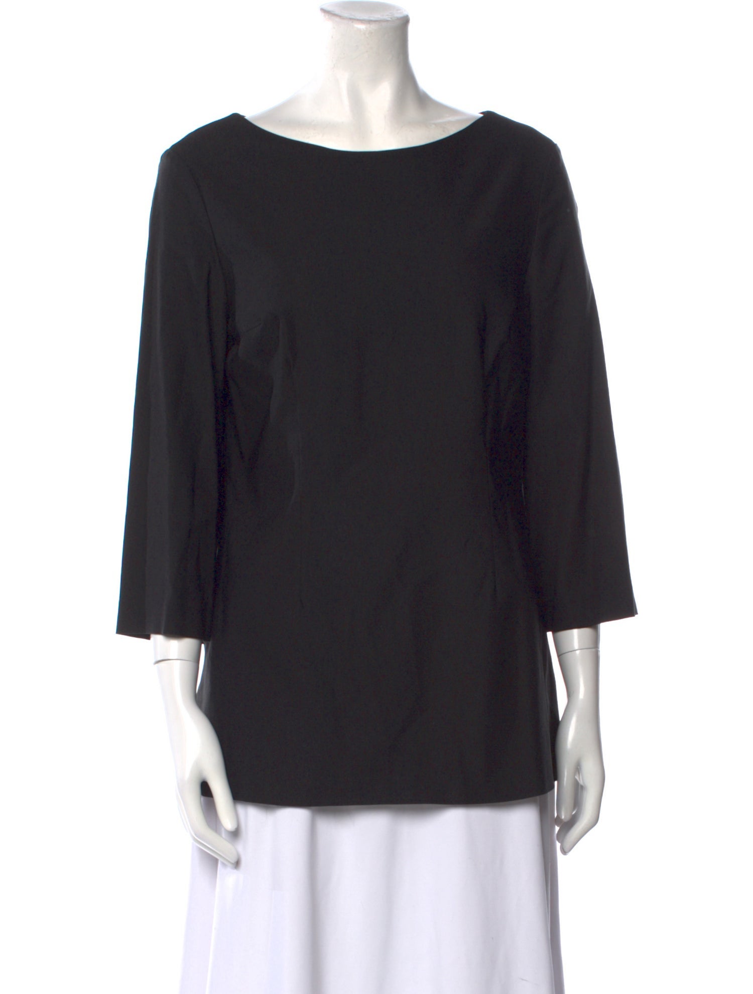 Estelle and Finn Bateau Neckline Three-Quarter Sleeve Top w/ Tags