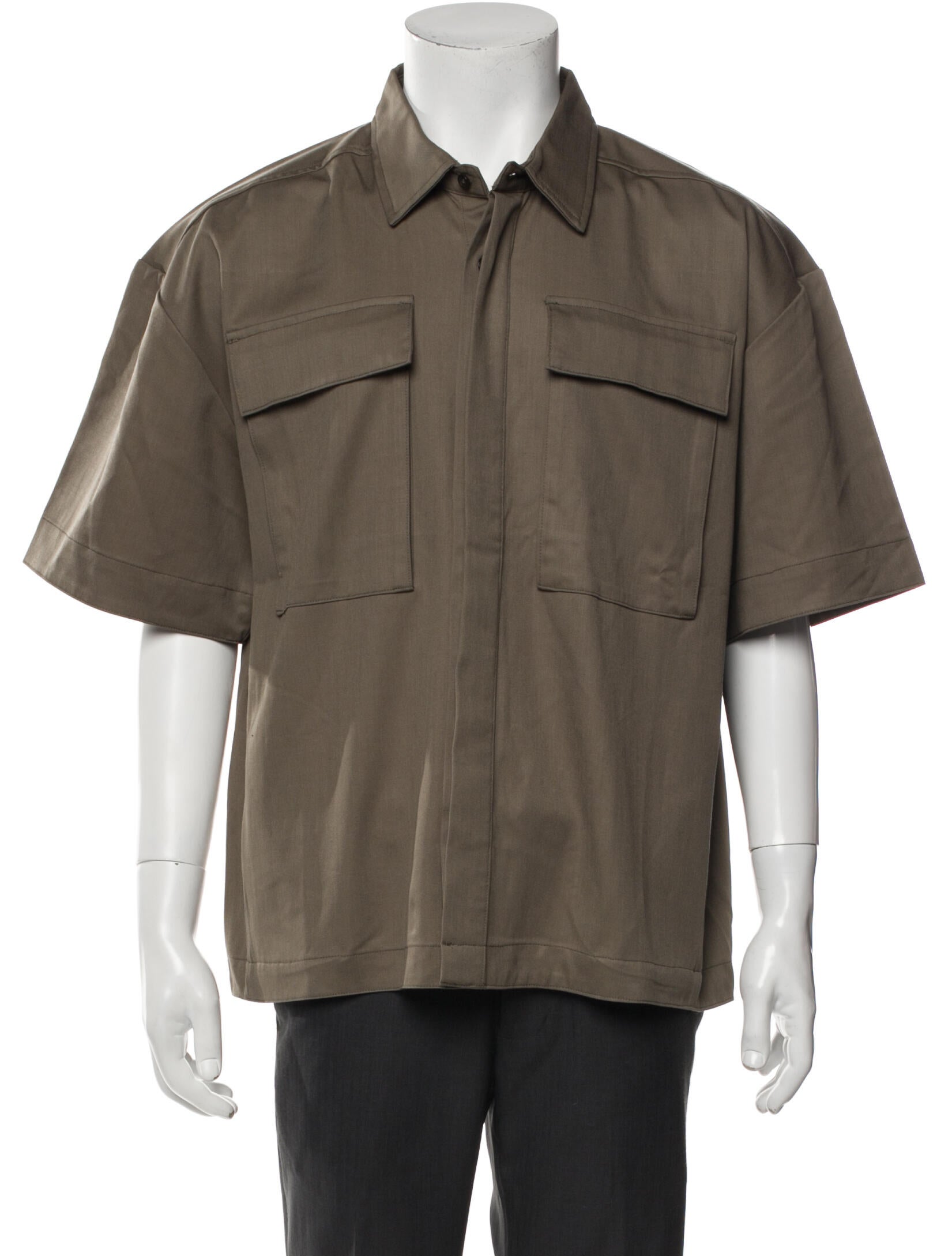 Entire Studios Virgin Wool Short Sleeve Shirt w/ Tags