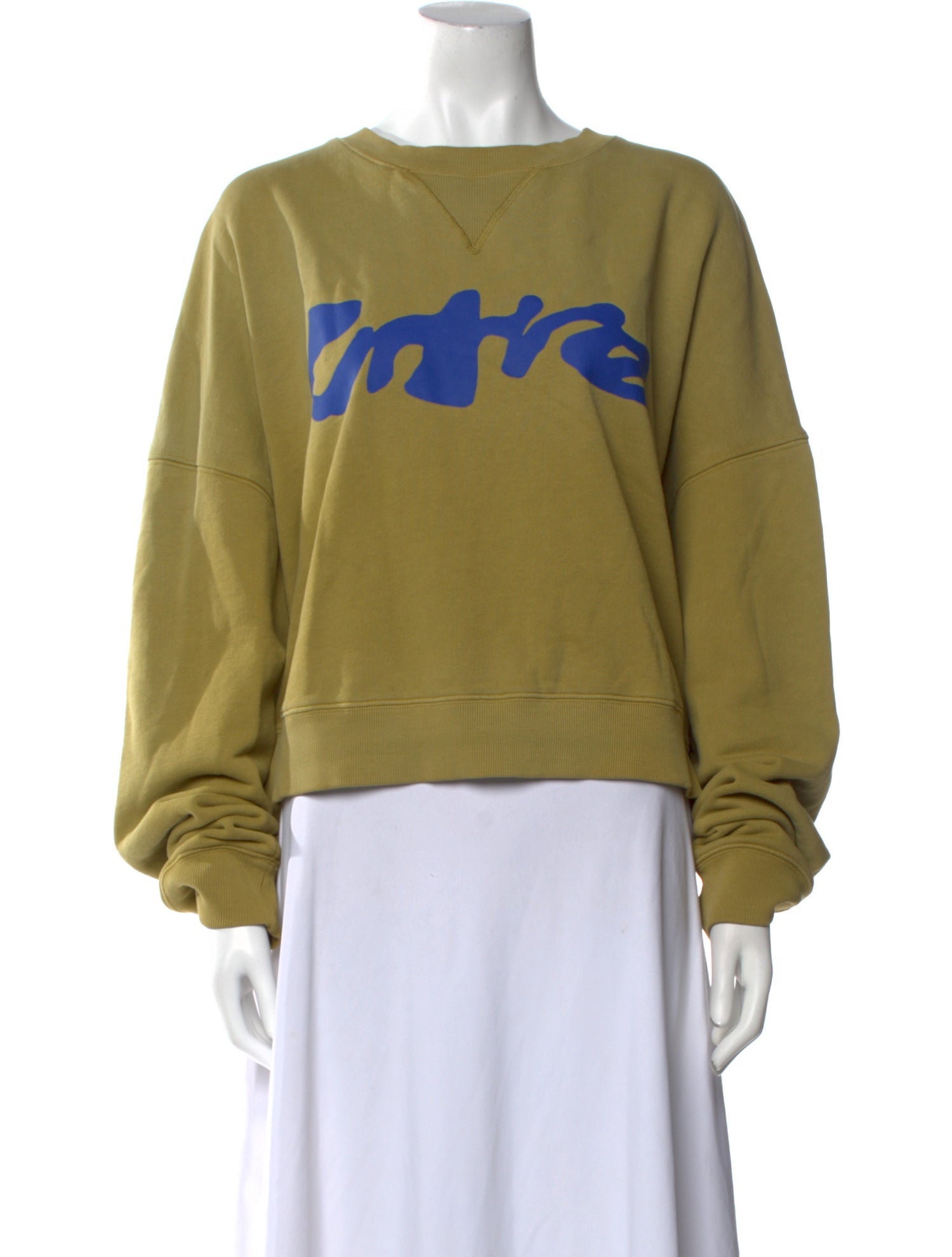 Entire Studios Graphic Print Crew Neck Sweatshirt