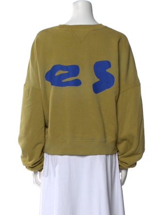 Entire Studios Graphic Print Crew Neck Sweatshirt