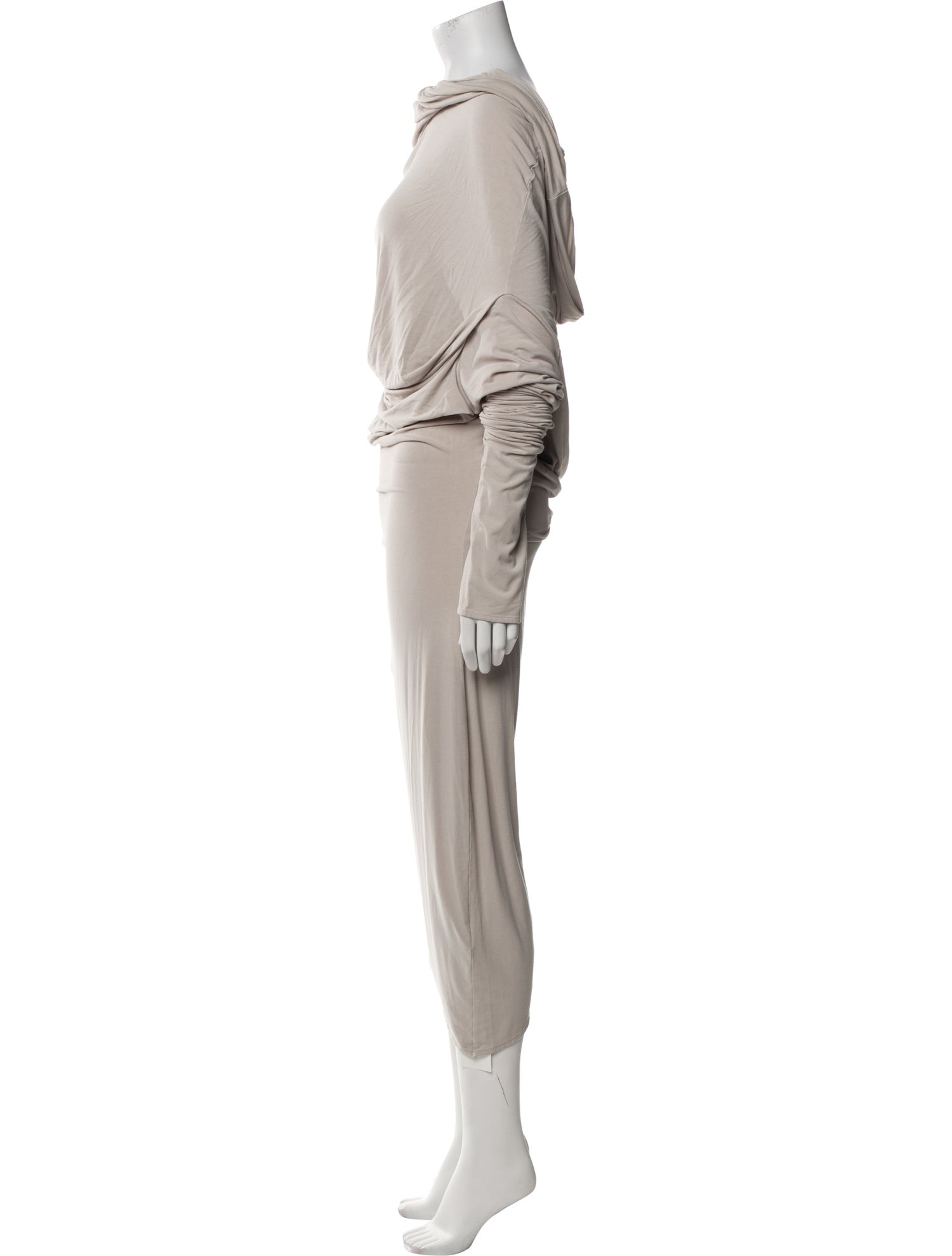 Entire Studios Cowl Neck Midi Length Dress w/ Tags