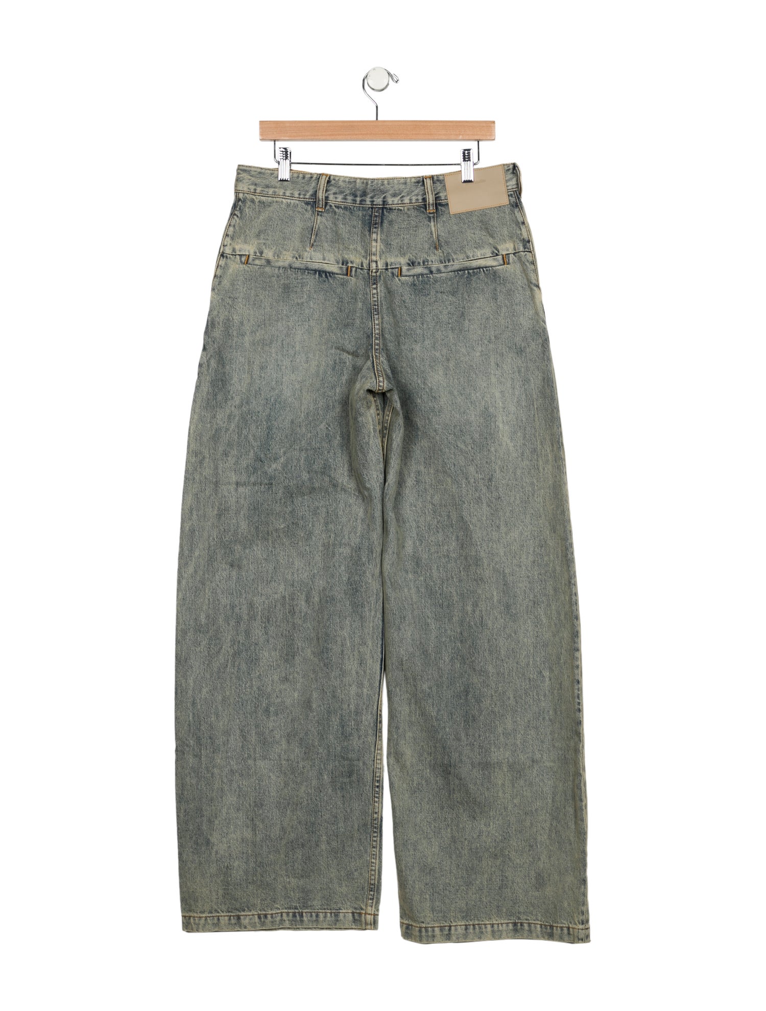 Junya Watanabe Comme des Garçons Distressed Studded Jeans w