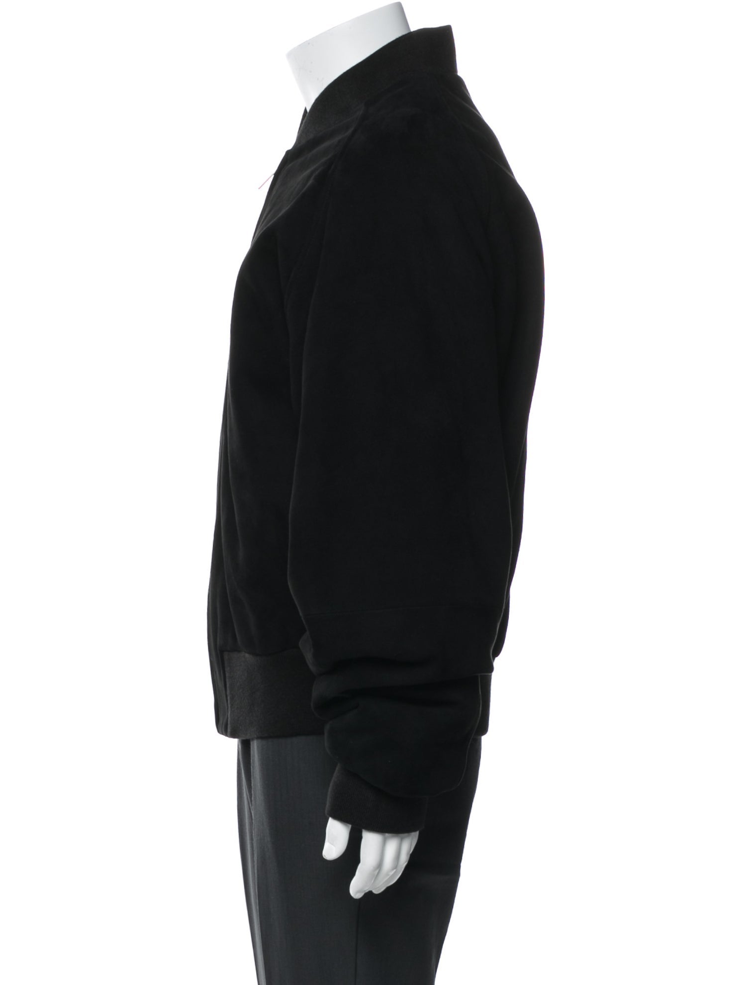 Entire Studios Goat Leather Bomber Jacket