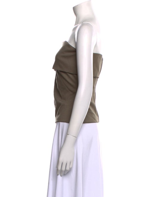 Entire Studios Virgin Wool Strapless Top