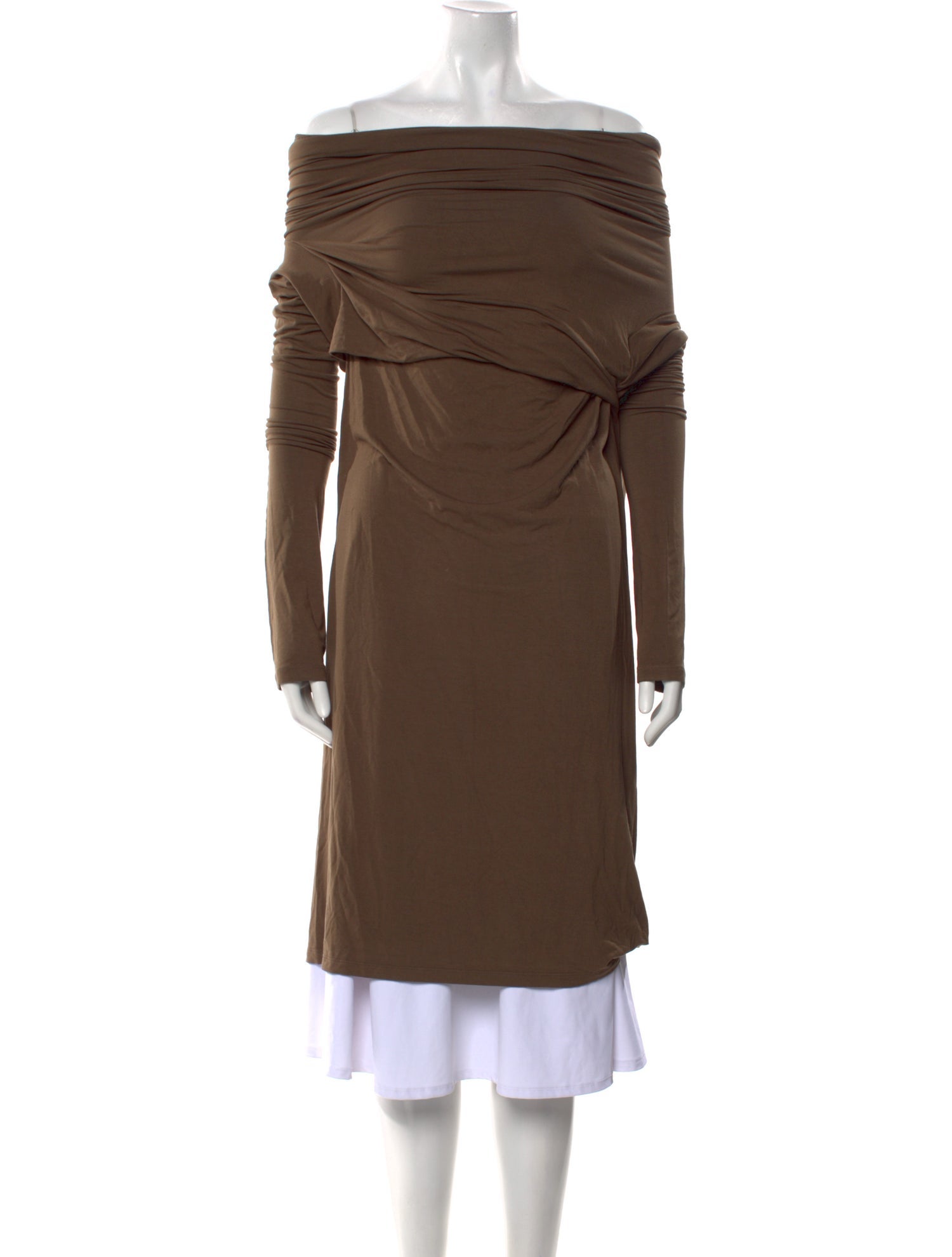 Entire Studios Off-The-Shoulder Long Sleeve Tunic