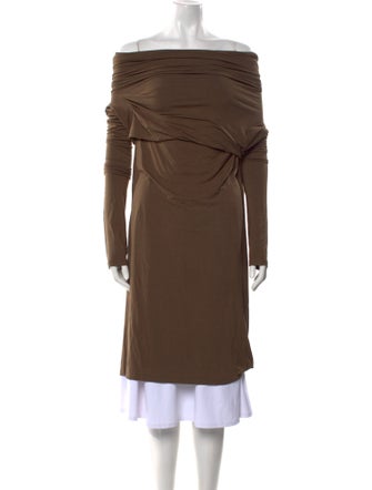 Entire Studios Off-The-Shoulder Long Sleeve Tunic