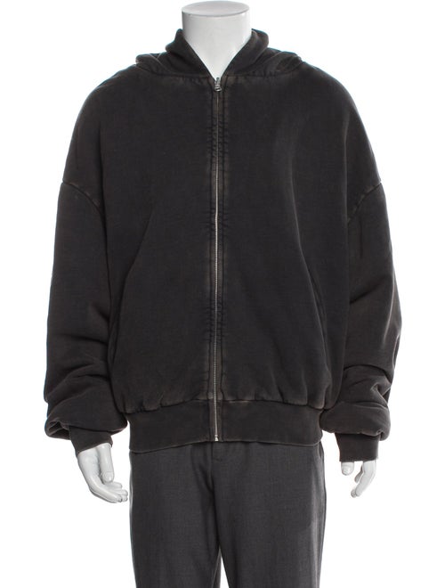 Entire Studios V-Neck Long Sleeve Hoodie