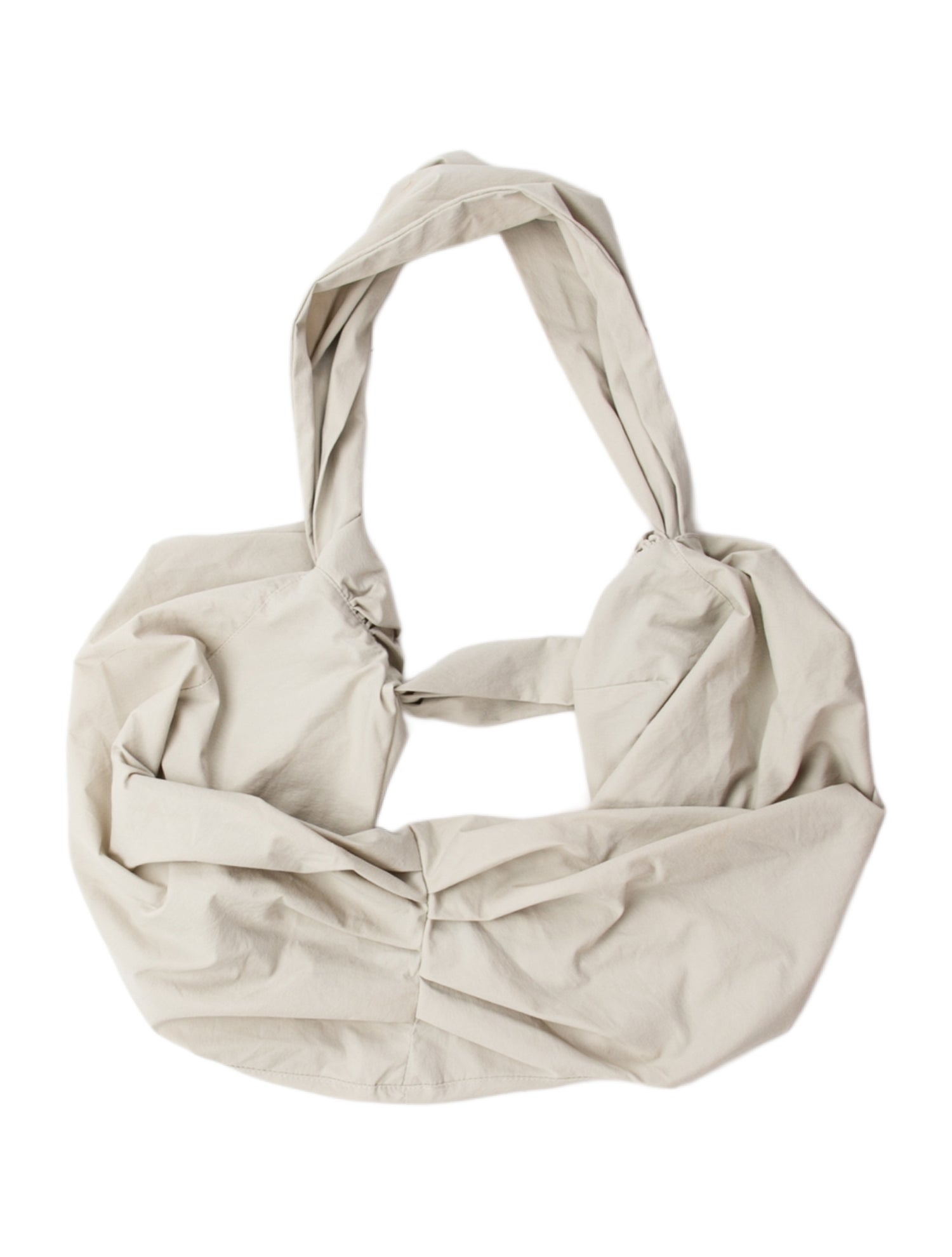 Entire Studios Nylon Strapless Crop Top