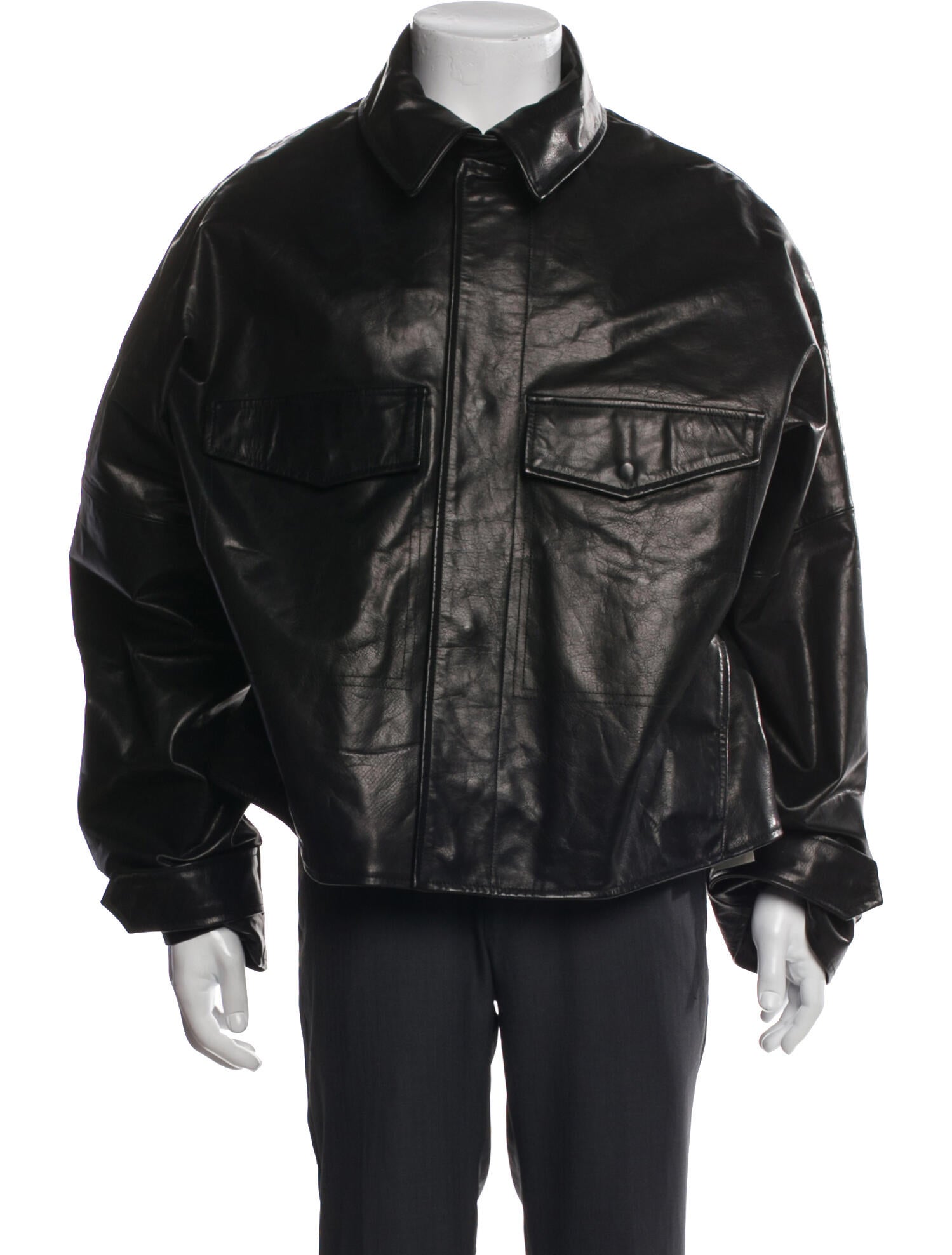 Entire Studios Leather Moto Jacket